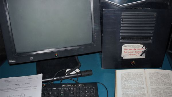 The server used for publishing the first web page