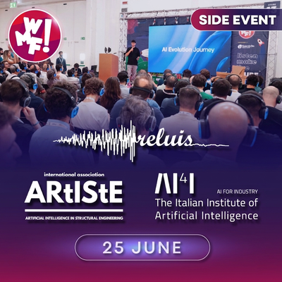 Reluis Consortium, AI4I, ARTISTS - AI in civil engineeringJune 25th | 11:30 am - 16:00 PM