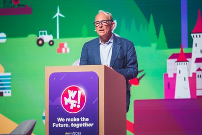 The inventor of the World Wide Web at the WMF