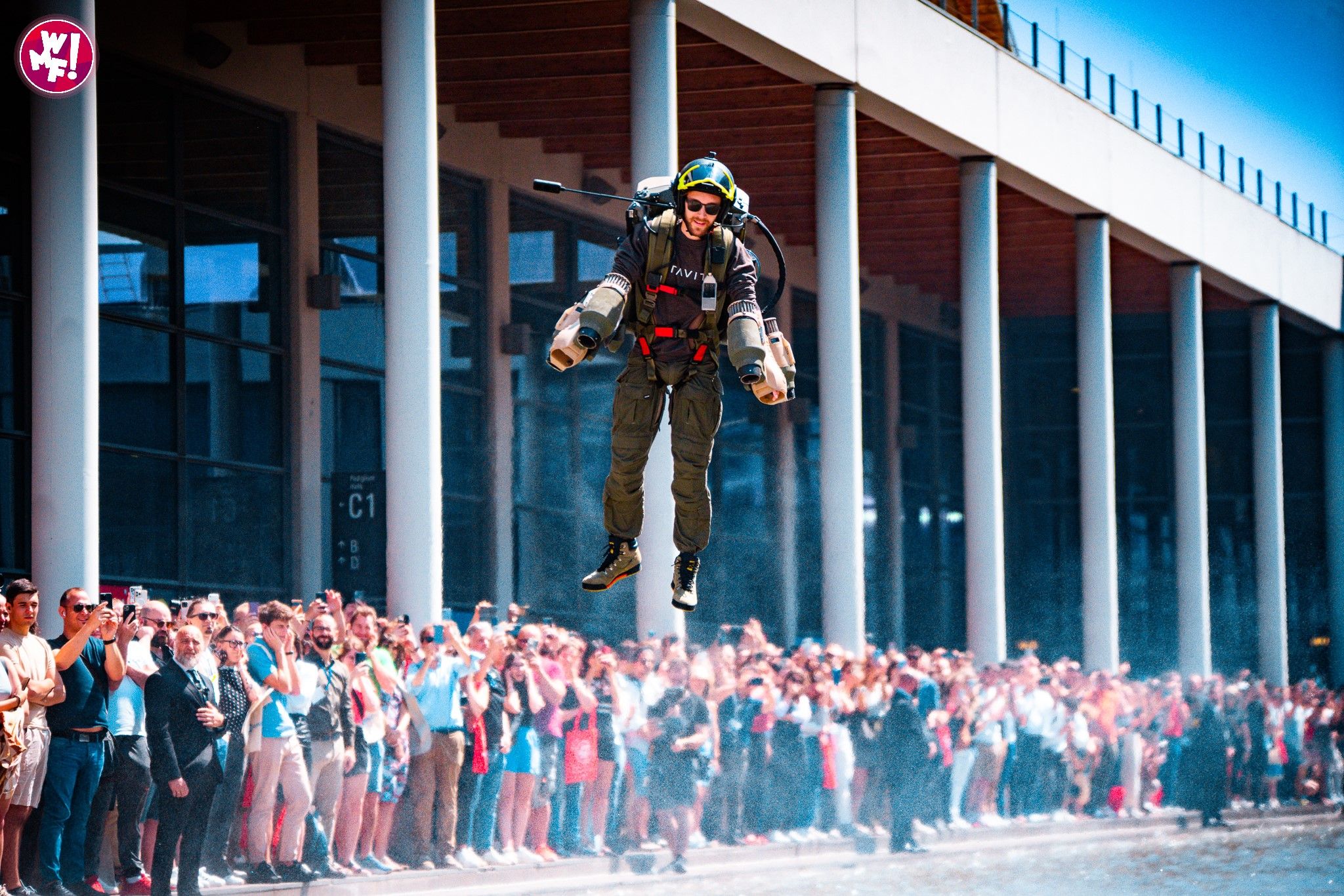 Gravity Show on Pool StageWMF 2023 | June 17 | Human Flying Show