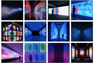 AI, digital artwork, and interactive experiences