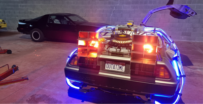 LOOK UP THE DELOREAN