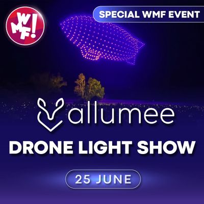 Allumee - DRONE LIGHT SHOW JUNE 25th | 21:15