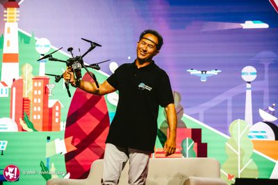 Brainwave-controlled drones